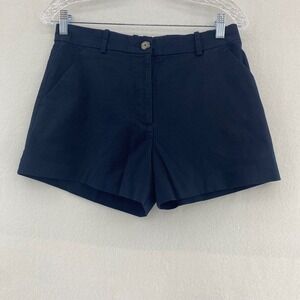 H&M Black High‎ Waist Everyday Casual Shorts Size 8